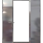 Двупольная алюминиевая дверь GFTD575